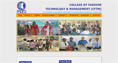 Desktop Screenshot of cftm-bd.com